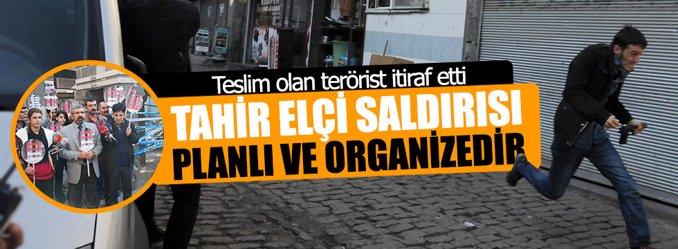PKK'lı teröristten şok Tahir Elçi Suikastı itirafı!