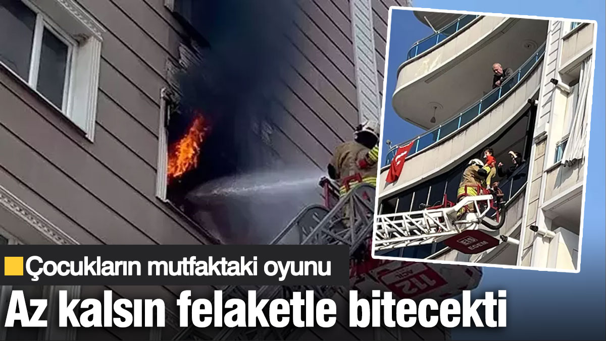 Çocukların oyunu az kalsın felaketle bitecekti