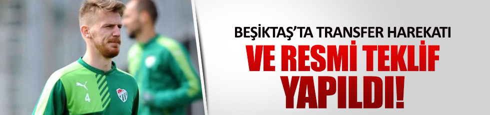 Beşiktaş, Serdar Aziz için Bursa ile resmen görüştü