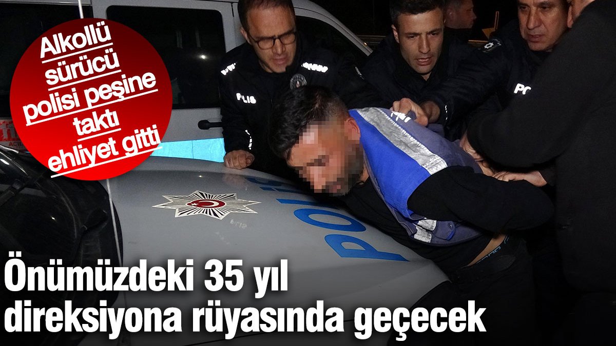 Alkollü sürücü önümüzdeki 35 yıl direksiyona rüyasında geçecek