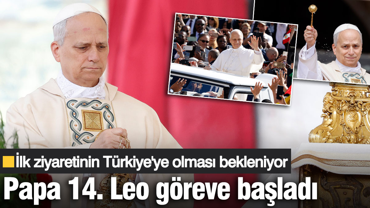 Papa 14. Leo göreve başladı