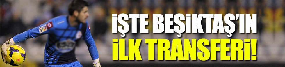 Beşiktaş kaleci transferini bitirdi!