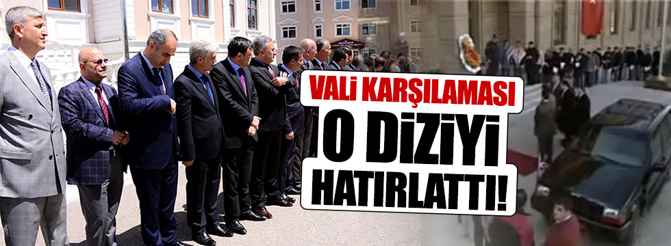 Erzurum’daki Vali Karşılaması, Yazıcıoğlu’nu hatırlattı