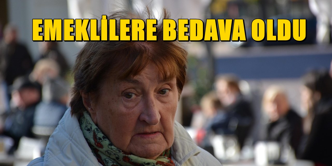 81 ildeki emekliler için güzel haber! Bedava oldu