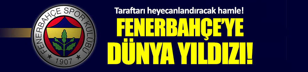 Fenerbahçe'ye flaş transfer!