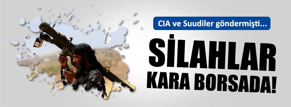 CIA ve Suudilerin Suriye'ye yolladığı silahlar karaborsaya düştü
