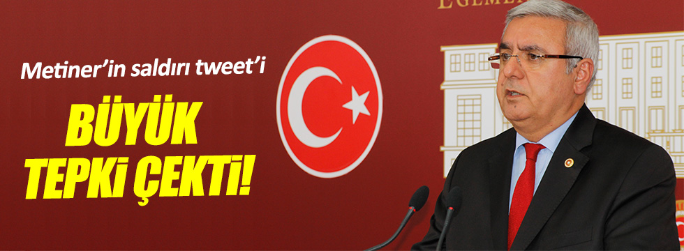 AKP'li Metiner'den saldırıyla ilgili şok sözler