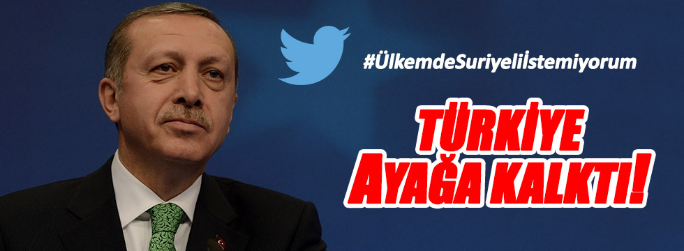Erdoğan'ın Suriyelilerle ilgili açıklamalarına tepki yağdı!