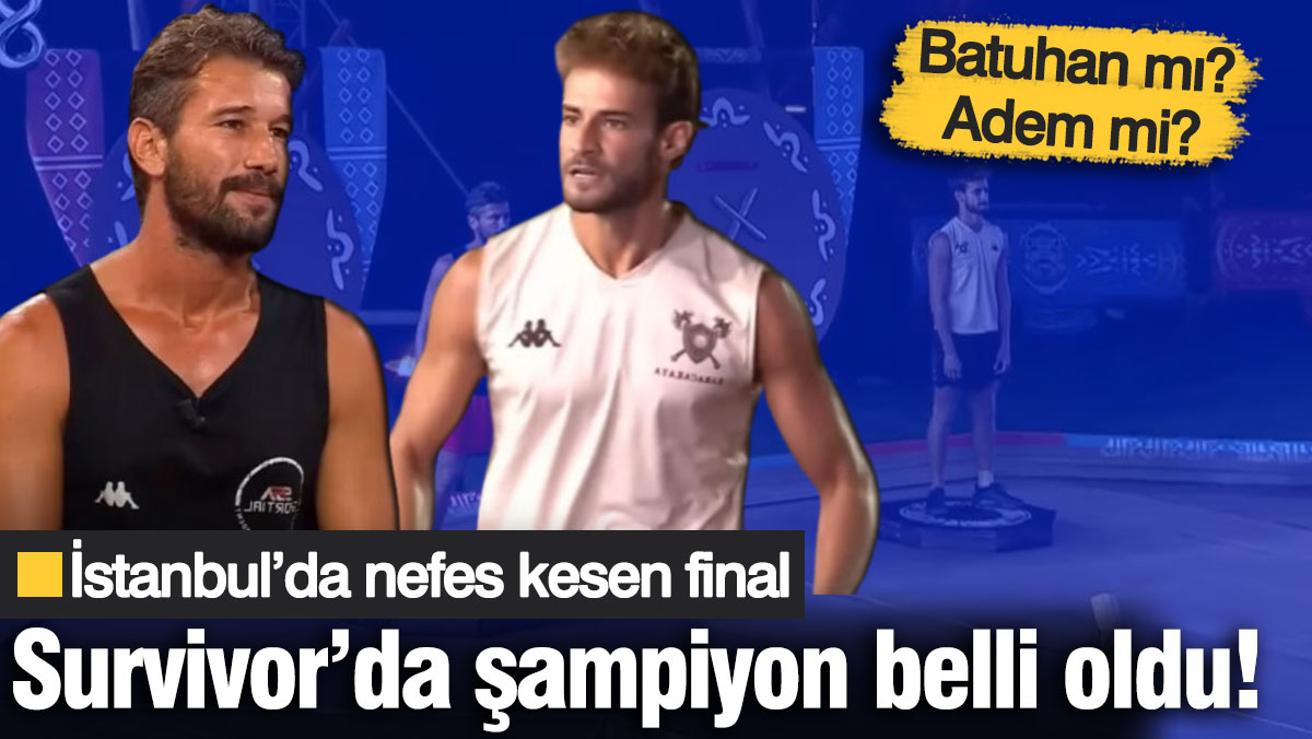 Survivor'da şampiyon belli oldu