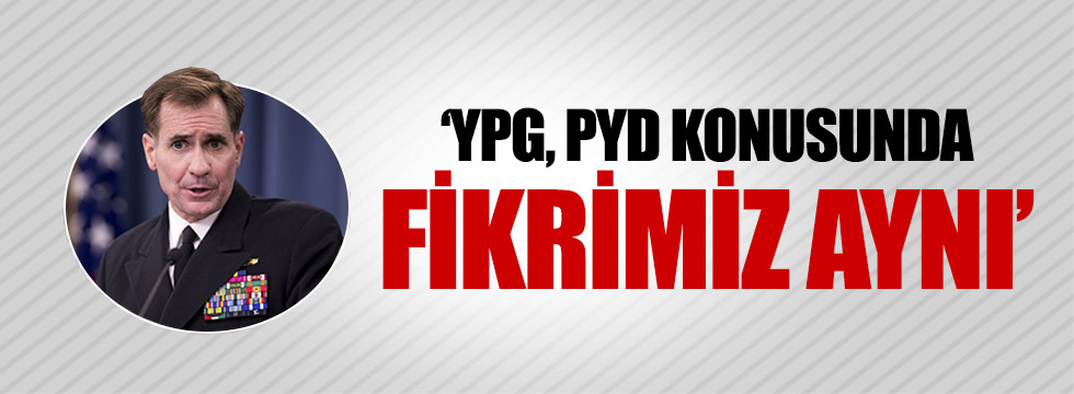 PYD ve YPG’yi terör örgütü görmüyoruz