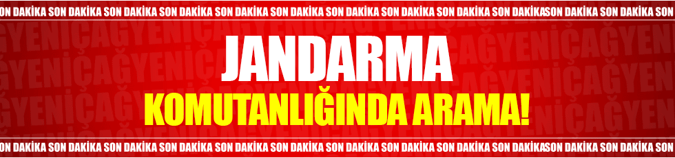 İstanbul İl Jandarma Komutanlığında arama