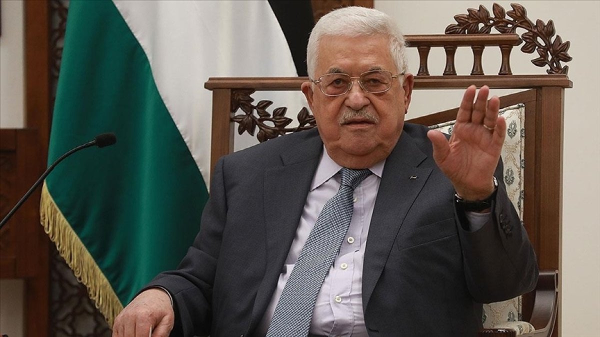 Filistin Devlet Başkanı Abbas "tek çözüm" diyerek İsrail'e seslendi