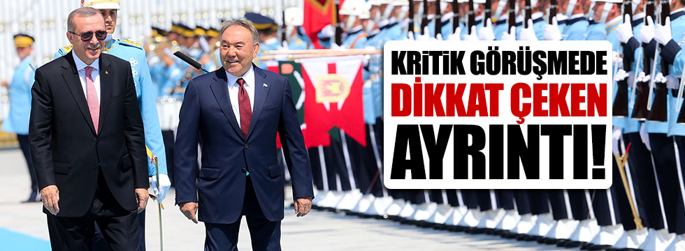 Nazarbayev Ankara'da