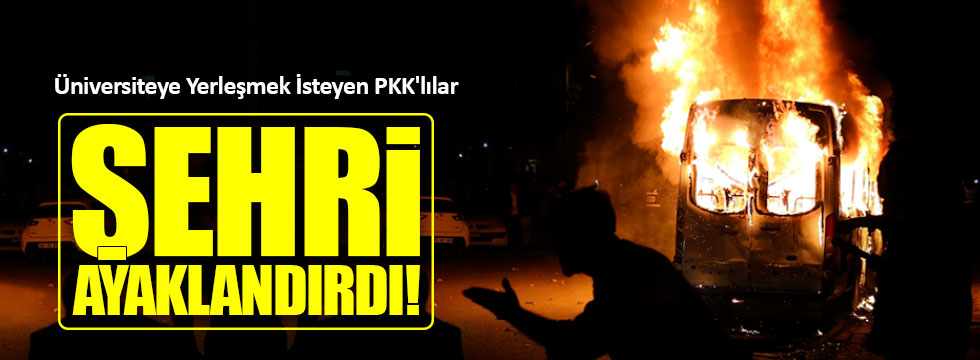 Bayburt’ta PKK gerginliği