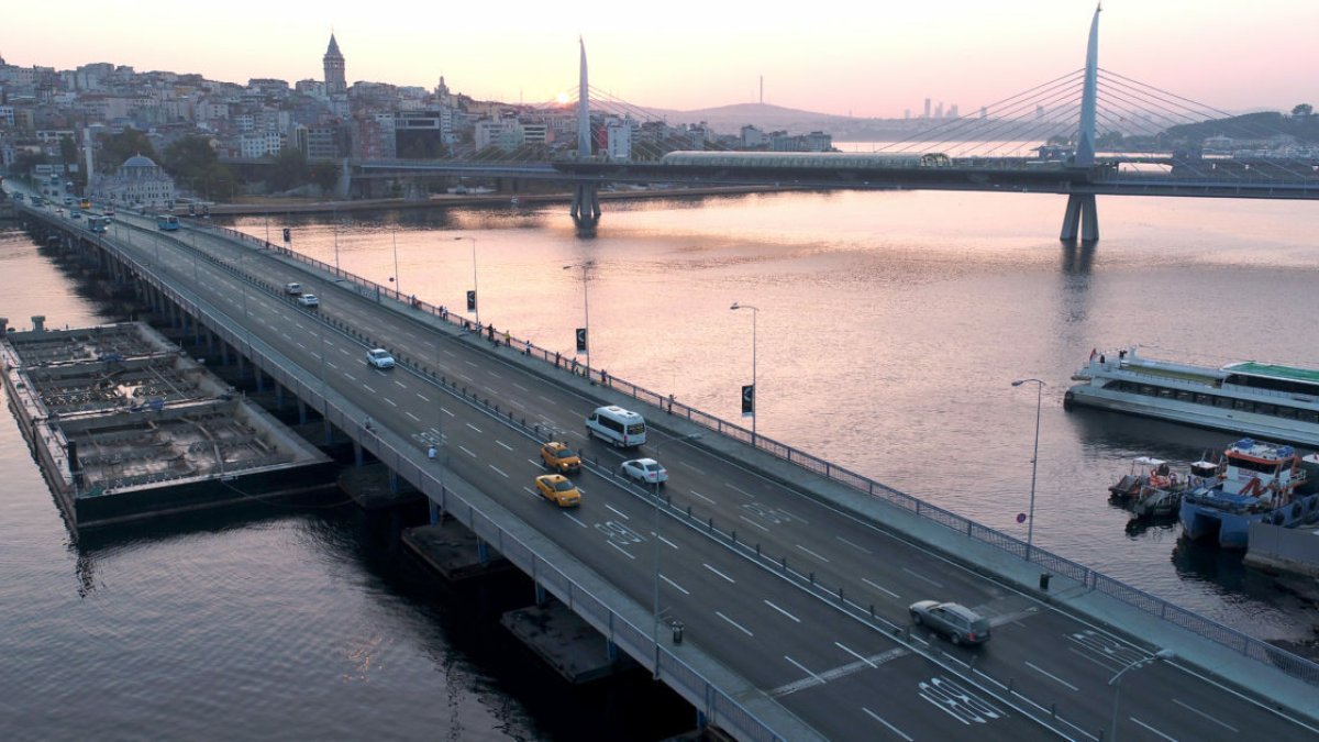 Yeni Galata Köprüsü bu gece trafiğe kapatılacak
