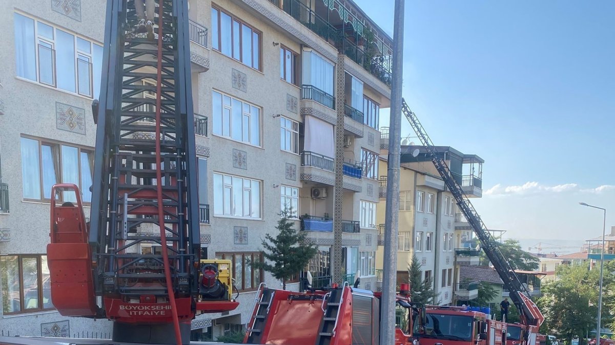 Malatya’da ev yangını