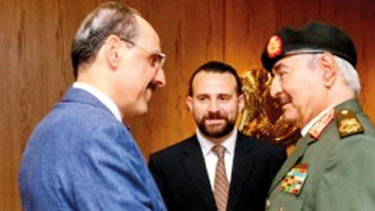 Kalın’dan Hafter’le görüşme
