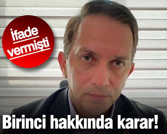 Mücahit Birinci hakkında flaş karar!