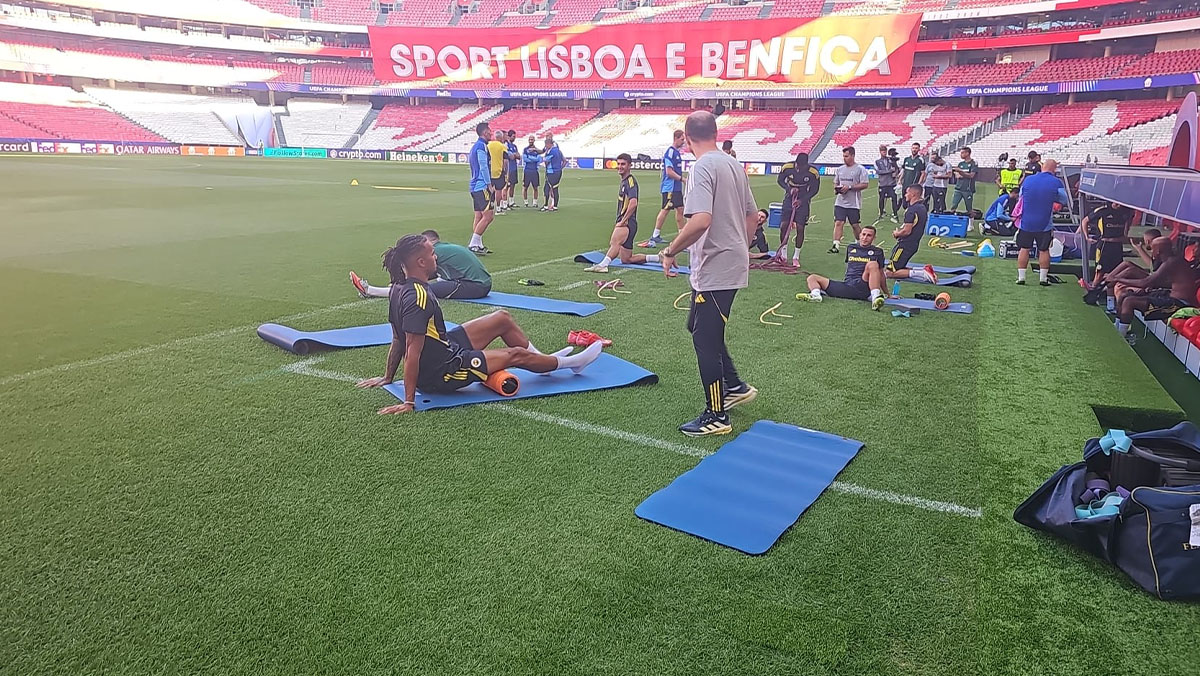Fenerbahçe Benfica maçına hazır!