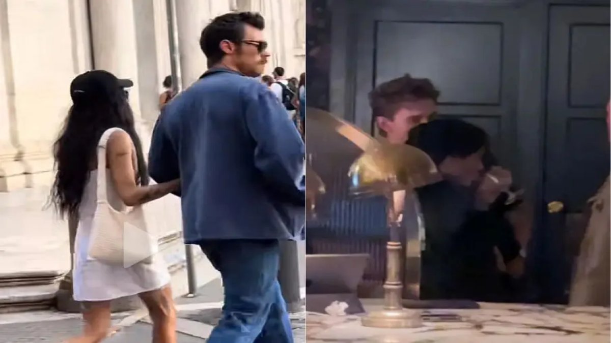 Roma'da aşk kaçamağı: Magazin dünyası bu fotoğrafları konuşuyor