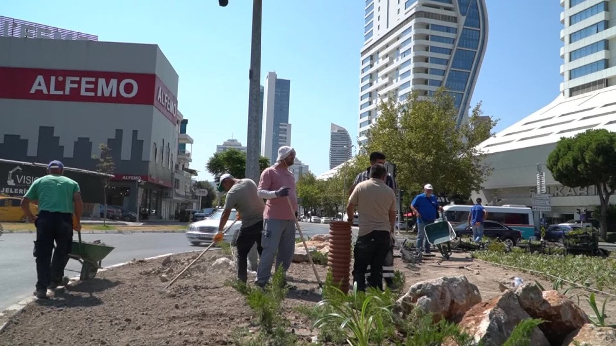 İzmir'de kavşaklara sürdürülebilir dokunuş