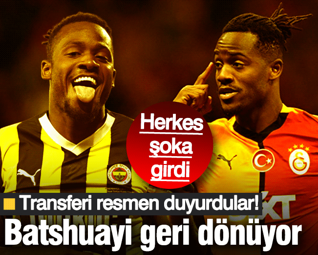 Transferi resmen duyurdular! Michy Batshuayi geri dönüyor: Herkes şok oldu