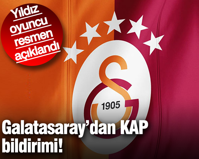 Galatasaray'dan Singo için KAP bildirimi