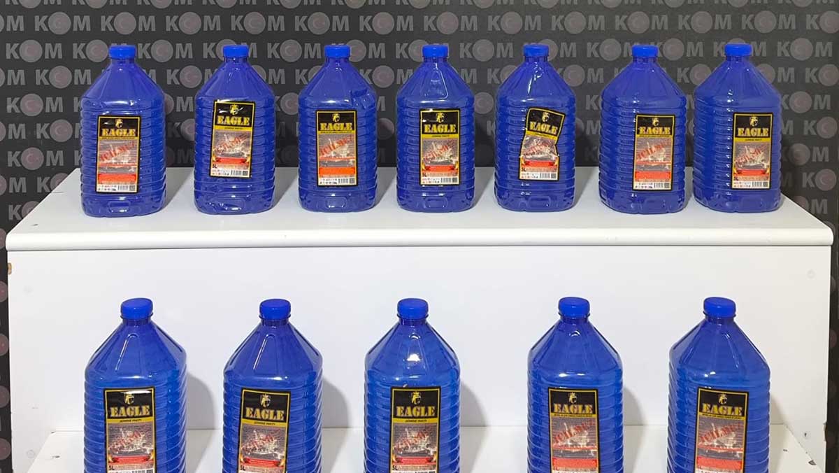 60 litre ele geçirildi: Kaçak üreteceklerdi