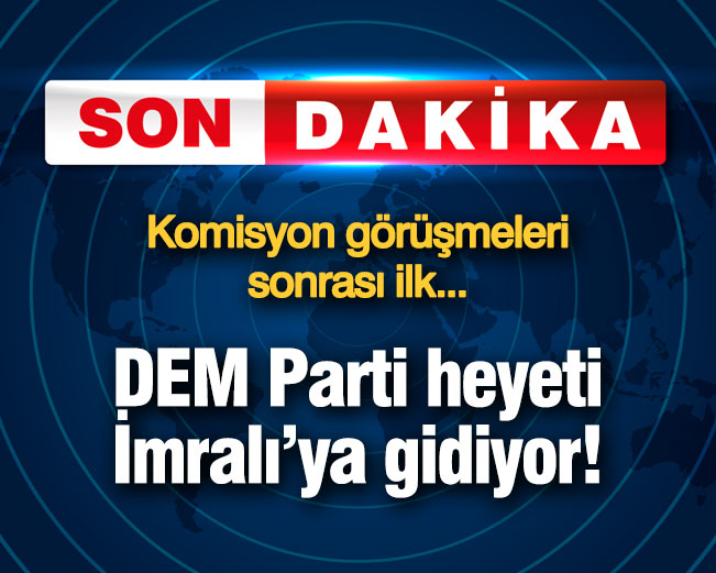 DEM Parti heyeti İmralı'ya hareket etti