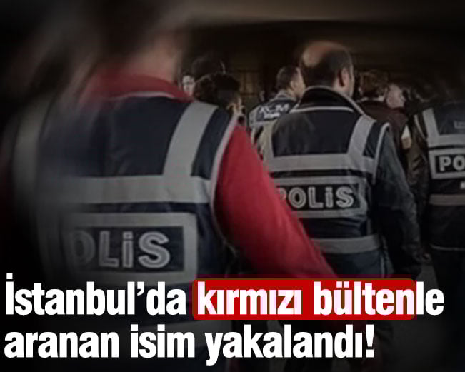 İstanbul’daki DEAŞ’a yönelik operasyonda yakalandı! Interpol kırmızı bültenle arıyordu