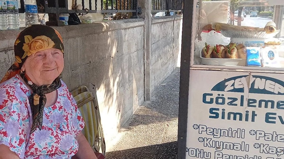 Mensure Teyze’nin çalışma azmi görenleri şaşırtıyor