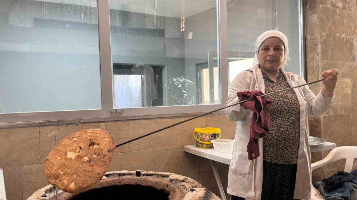 Mardinli kadınlardan tandır şov