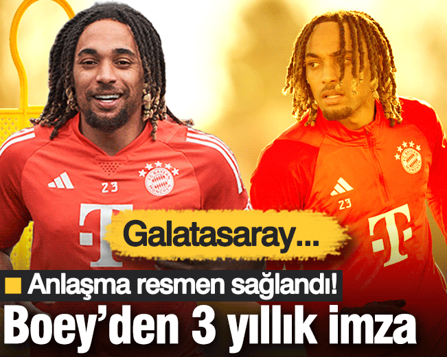 Anlaşma resmen sağlandı! Sacha Boey'den 3 yıllık imza: Galatasaray...