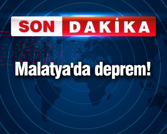 Malatya'da deprem! (28 Ağustos 2025)