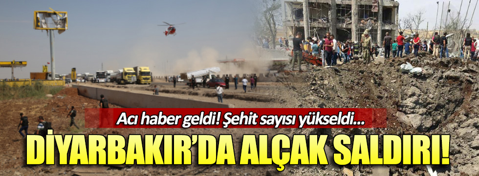 Diyarbakır'da bombalı araçla saldırı!