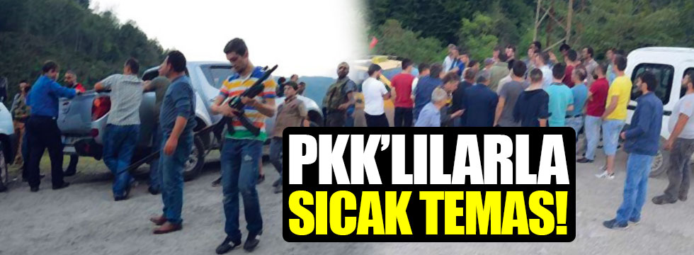 Ordu’da PKK’lı teröristlerle sıcak temas