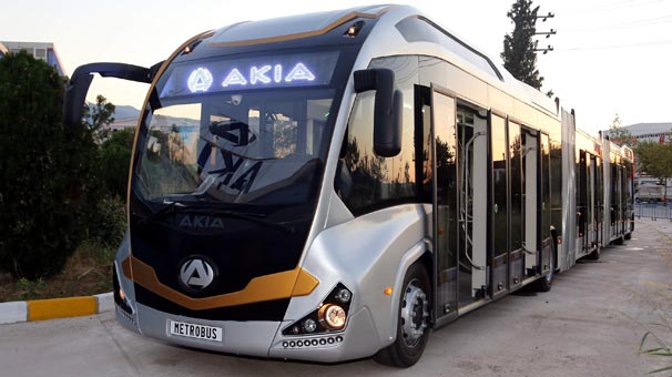 Bursa’da artık metrobüs de üretiliyor