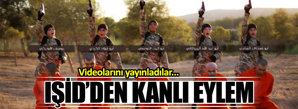 IŞİD kanlı videolarında ilk kez Batılı bir çocuğu kullandı