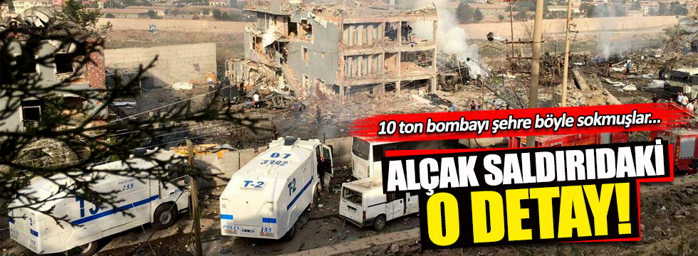 PKK'nın bombayı şehre nasıl soktuğu ortaya çıktı