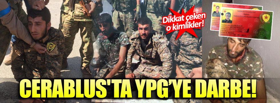 Cerablus'ta YPG'ye ağır darbe