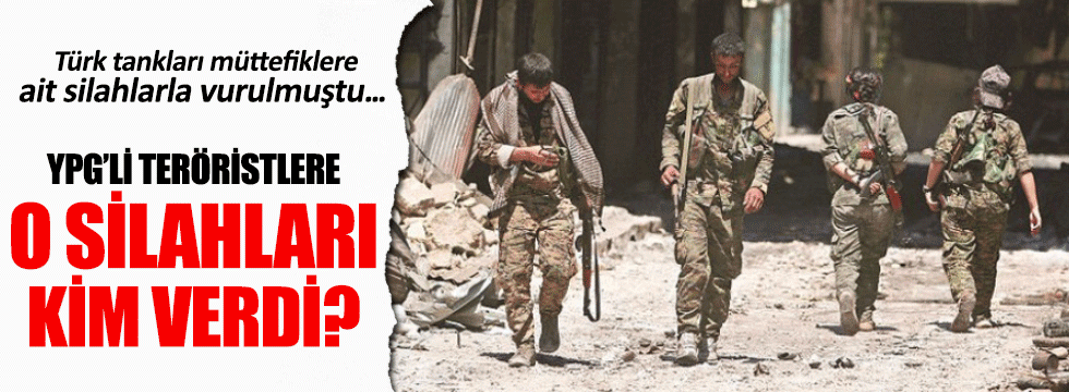 YPG’ye o silahları kim verdi?