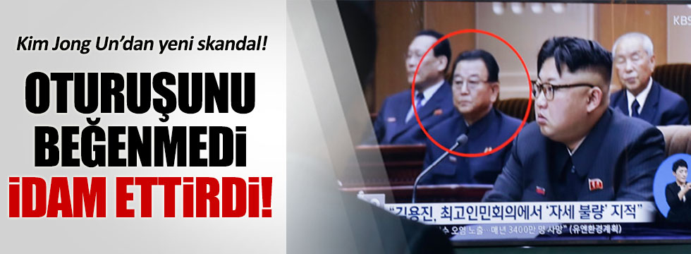 Kim Jong Un, oturuşunu beğenmediği için Başbakan Yardımcısını idam ettirdi!