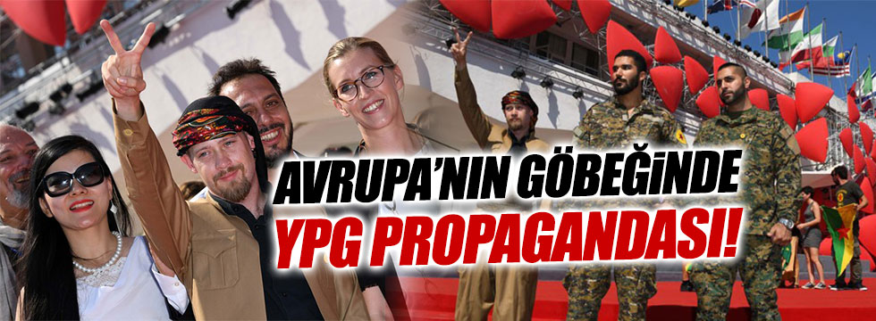 Venedik'te YPG propagandası