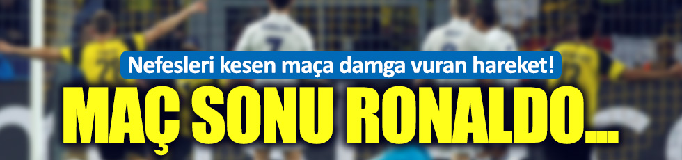 Real Madrid-Dortmund maçı nefes kesti