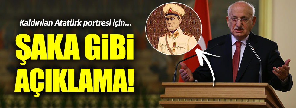 TBMM Başkanı Kahraman'dan skandal 'Atatürk portresi' açıklaması