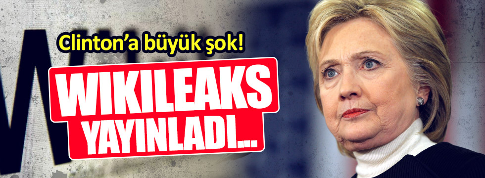Wikileaks Clinton belgelerini yayınladı