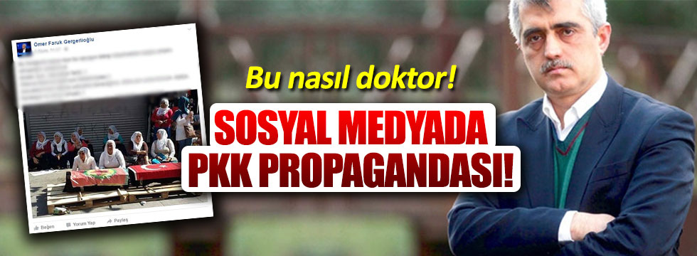 PKK propagandası yapan doktor açığa alındı