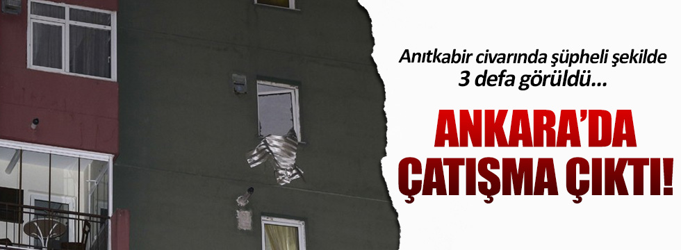 Ankara'da canlı bomba operasyonu