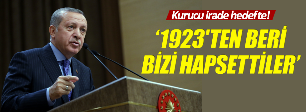 Cumhurbaşkanı Erdoğan'dan 'Misak-ı Milli' mesajı