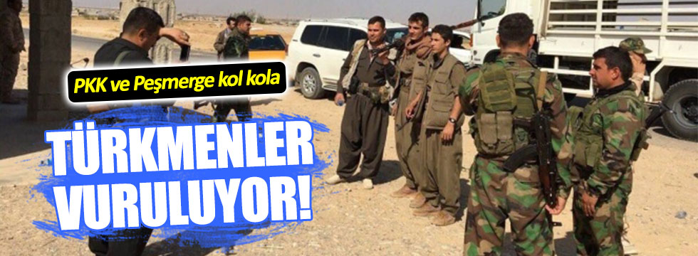 'Müttefik' Barzani, PKK ile Türkmen katliamı yapıyor
